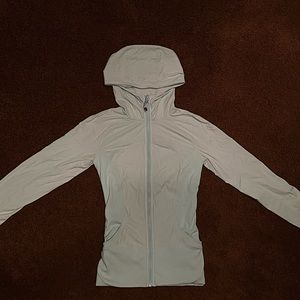 Lululemon Light Blue Zip-up Jacket